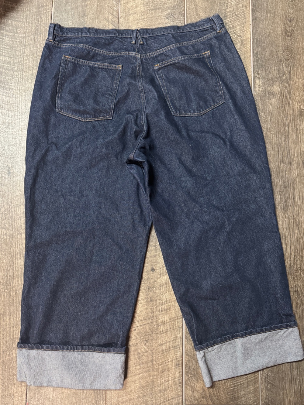 Good American Good Standard Baggy Jeans Low Rise Straight 30 1/2 inseam - Picture 4 of 4